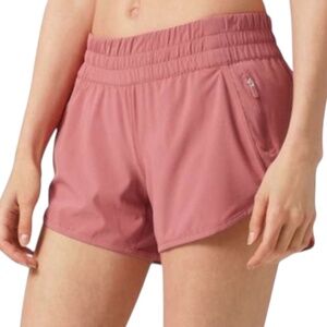 Lululemon Tracker Short V Misty Merlot Low Rise 4” Inseam | Size 12
